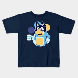 Blue Dad Kids T-Shirt